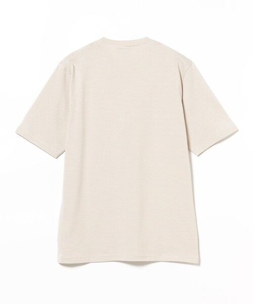 BRILLA per il gusto(ブリッラペルイルグースト)の「コットン ボーダー Tシャツ(Tシャツ/カットソー・メンズ・ベージュ/ネイビー・L/XL/S/M)」の14枚目の写真