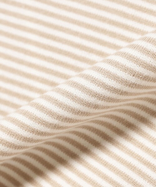 BRILLA per il gusto(ブリッラペルイルグースト)の「コットン ボーダー Tシャツ(Tシャツ/カットソー・メンズ・ベージュ/ネイビー・L/XL/S/M)」の15枚目の写真