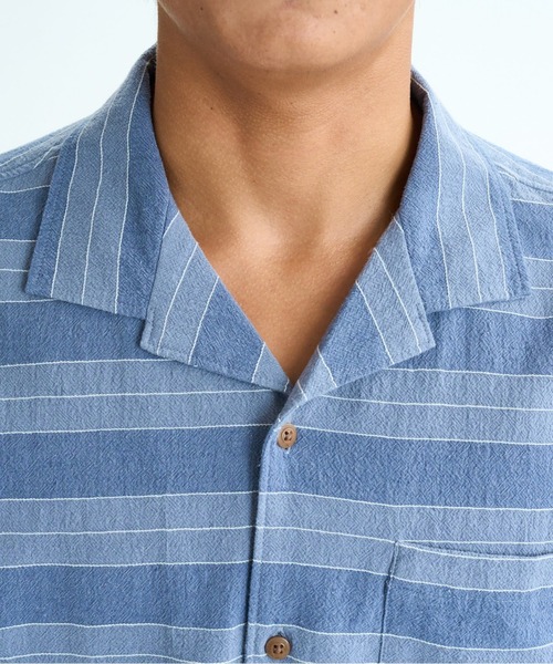 Quiksilver(クイックシルバー)の「ROOM ROCK SS SHIRT /クイックシルバーオープンカラー半袖シャツ(シャツ/ブラウス・メンズ・ブラック・SMALL/MEDIUM/X-LARGE)」の8枚目の写真