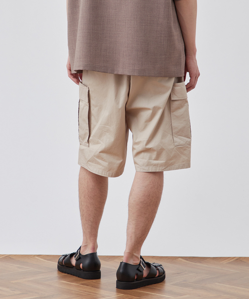 STONE  ベージュカーゴショートパンツ 新品タグ付き 7669202849-42-3.jpg