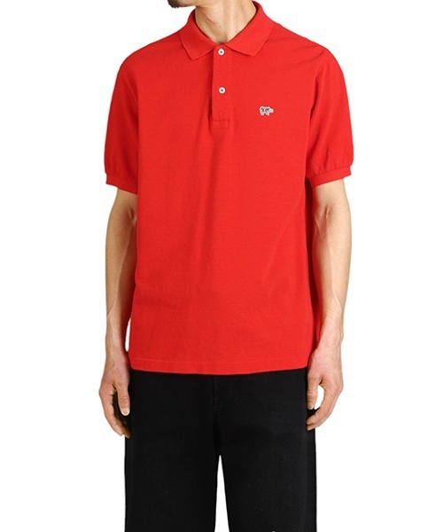 Scye（サイ）の「Scye / サイ ベーシックス：Cotton Pique Polo Shirt：5125-21715[MUS]（ポロシャツ・メンズ・レッド・38/36/40）」の7枚目の写真