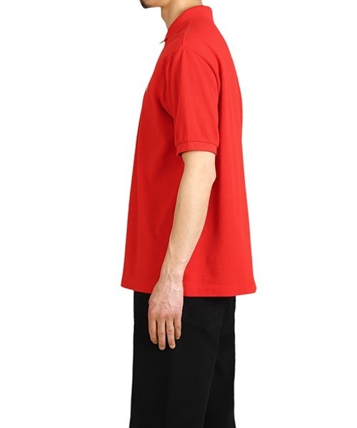 Scye（サイ）の「Scye / サイ ベーシックス：Cotton Pique Polo Shirt：5125-21715[MUS]（ポロシャツ・メンズ・レッド・38/36/40）」の8枚目の写真