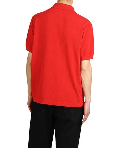 Scye（サイ）の「Scye / サイ ベーシックス：Cotton Pique Polo Shirt：5125-21715[MUS]（ポロシャツ・メンズ・レッド・38/36/40）」の9枚目の写真