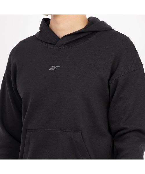 Reebok(リーボック)の「アスリート フーディー / ATHLETE HOODIE(パーカー・メンズ・ブラック・LARGE/MEDIUM/SMALL/XX-LARGE/X-LARGE)」の4枚目の写真
