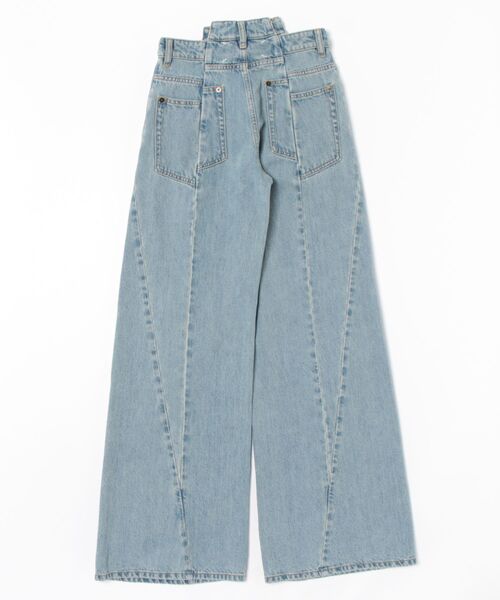 Maison Margiela(メゾンマルジェラ)の「Maison Margiela PANTS 5 POCKETS(デニムパンツ・レディース・ライトブルー・36/38)」の2枚目の写真