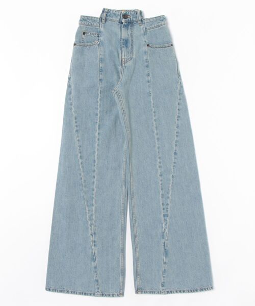 Maison Margiela(メゾンマルジェラ)の「Maison Margiela PANTS 5 POCKETS(デニムパンツ・レディース・ライトブルー・36/38)」の4枚目の写真