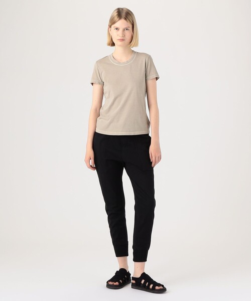 JAMES PERSE(ジェームスパース)の「ベーシック クルーネックTシャツ WLJ3114(Tシャツ/カットソー・レディース・ライトベージュ/ライトブルー・0/4/2/1/3)」の3枚目の写真