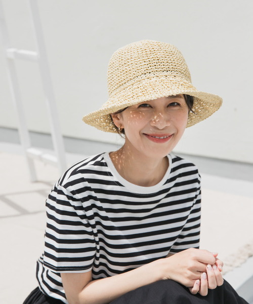 URBAN RESEARCH DOORS（アーバンリサーチドアーズ）の「ペーパーキリカエバケハ（ハット・レディース・ベージュ/ナチュラル・ONE）」の3枚目の写真