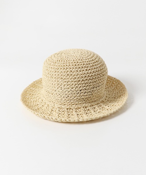 URBAN RESEARCH DOORS（アーバンリサーチドアーズ）の「ペーパーキリカエバケハ（ハット・レディース・ベージュ/ナチュラル・ONE）」の8枚目の写真
