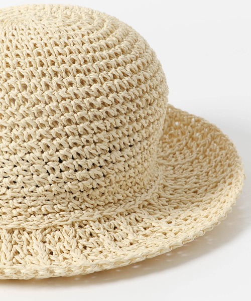 URBAN RESEARCH DOORS（アーバンリサーチドアーズ）の「ペーパーキリカエバケハ（ハット・レディース・ベージュ/ナチュラル・ONE）」の13枚目の写真