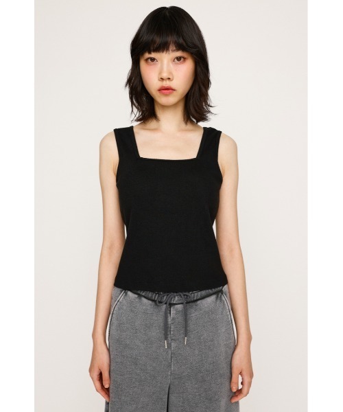 セール】SQUARE NECK CUP IN TANK スクエアネック カップイン