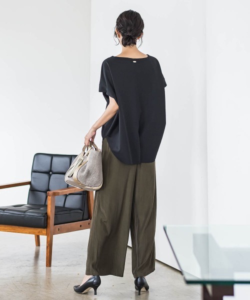 WEB限定】ゆったりシルエットカットソー≪洗濯機で洗える≫（T