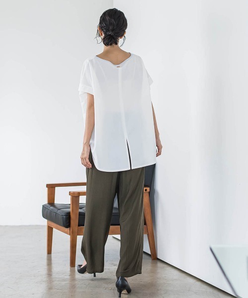 WEB限定】ゆったりシルエットカットソー≪洗濯機で洗える≫（T