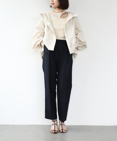 Jines（ジネス）の「ドルマンマウンテンパーカー（マウンテンパーカー・レディース・アイボリー・38）」の2枚目の写真