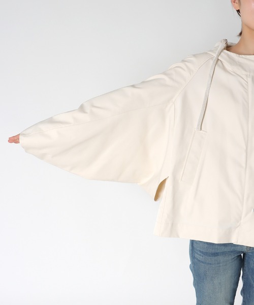 Jines（ジネス）の「ドルマンマウンテンパーカー（マウンテンパーカー・レディース・アイボリー・38）」の12枚目の写真