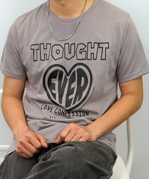 Burner（バーナー）の「【GROOVY STORE】 フロントプリントTシャツ UVカット COOL＆DRY（Tシャツ/カットソー・メンズ・グレイッシュベージュ/ライトブラック/グレイッシュブルー/スミクロ/ライトベージュ/ライトイエロー/ライトグリーン/インディゴブルー/ミント/サーモンピンク/ブラック系その他2/ホワイト系その他4/ホワイト系その他5/ブラック系その他3/ブラック系その他4/ホワイト系その他3/ホワイト系その他2/オフホワイト/イエロー/ピンク/サックスブルー/ネイビー/ブラック/ホワイト・M/L/LL）」の14枚目の写真