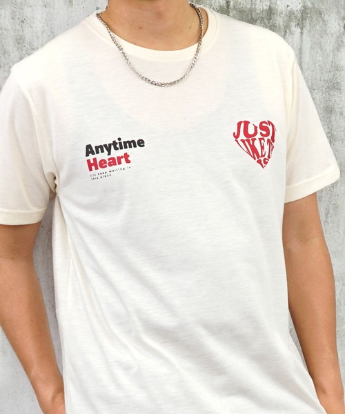 Burner（バーナー）の「【GROOVY STORE】 フロントプリントTシャツ UVカット COOL＆DRY（Tシャツ/カットソー・メンズ・グレイッシュベージュ/ライトブラック/グレイッシュブルー/スミクロ/ライトベージュ/ライトイエロー/ライトグリーン/インディゴブルー/ミント/サーモンピンク/ブラック系その他2/ホワイト系その他4/ホワイト系その他5/ブラック系その他3/ブラック系その他4/ホワイト系その他3/ホワイト系その他2/オフホワイト/イエロー/ピンク/サックスブルー/ネイビー/ブラック/ホワイト・M/L/LL）」の7枚目の写真