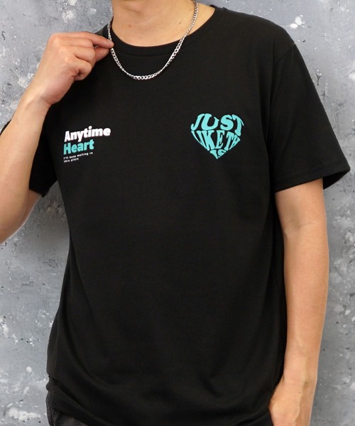 Burner（バーナー）の「【GROOVY STORE】 フロントプリントTシャツ UVカット COOL＆DRY（Tシャツ/カットソー・メンズ・グレイッシュベージュ/ライトブラック/グレイッシュブルー/スミクロ/ライトベージュ/ライトイエロー/ライトグリーン/インディゴブルー/ミント/サーモンピンク/ブラック系その他2/ホワイト系その他4/ホワイト系その他5/ブラック系その他3/ブラック系その他4/ホワイト系その他3/ホワイト系その他2/オフホワイト/イエロー/ピンク/サックスブルー/ネイビー/ブラック/ホワイト・M/L/LL）」の13枚目の写真