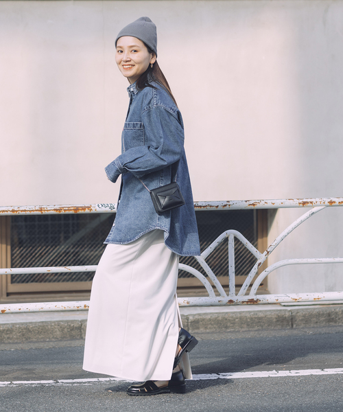 Levi's（リーバイス）の「《追加》別注【LEVI'S(R)/リーバイス(R)】THE EVERYDAY SHIRTS：シャツ（シャツ/ブラウス・レディース・ブルー・MEDIUM/X-SMALL）」の8枚目の写真