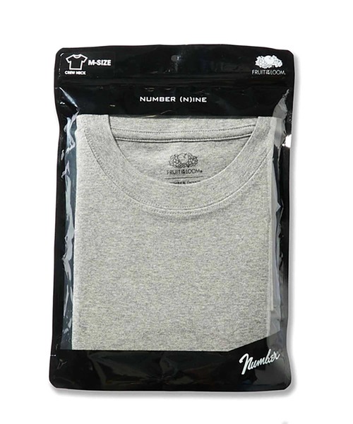 NUMBER (N)INE(ナンバーナイン)の「FTLxNUMBER(N)INE パック T-SHIRTS(Tシャツ/カットソー・メンズ・ホワイト/グレー/ブラック・M/L/XL)」の18枚目の写真