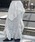 AmeriiAj́uMEDI TROMPE LfOEIL RUFFLE SLIT SKIRTiXJ[gjvbAC{[