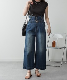 パンツ サスペンダー付き ワイドパンツ ワイド・ルーズ」に該当する