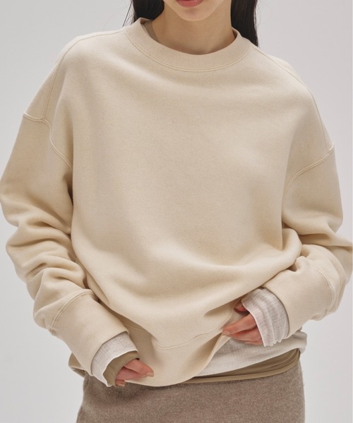 Cotton Brushed Sweat（Tシャツ/カットソー）｜TODAYFUL（トゥデイフル