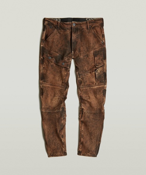 G-STAR(ジースター)の「AIRBLAZE 3D SKINNY JEANS/ヴィンテージライク立体裁断フィッシングウェアディテールスキニージーンズ(デニムパンツ・メンズ・ブラウン系その他・28/30/29/30/30/30/32/30/33/30/31/30/34/30)」の3枚目の写真