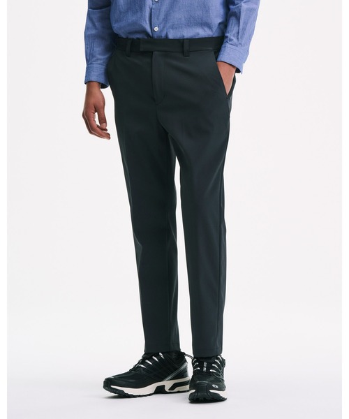 SOPHNET.（ソフネット）の「4WAY STRETCH SHIRRING SLIM-FIT SLACKS（スラックス・メンズ・チャコールグレー/ブラック/カーキ・2/3/1/4/5）」の4枚目の写真