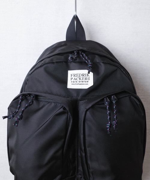 FREDRIK PACKERS(フレドリックパッカーズ)の「【FREDRIK PACKERS】420D TWINS BACK PACK 420デニール ツイン バックパック A4サイズ収納可能 マザーズバッグ(バックパック/リュック・レディース・ブラック/カーキ/オリーブ・FREE)」の4枚目の写真