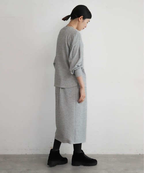 NOMBRE IMPAIR（ノンブルアンペール）の「シアーオパールフラワー　レイヤードイージースカート（スカート・レディース・ブラック/グレー・FREE）」の22枚目の写真