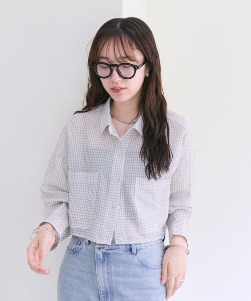 mystic(ミスティック)の「黒縁メガネ(メガネ・レディース・ブラック・ONE SIZE)」の2枚目の写真