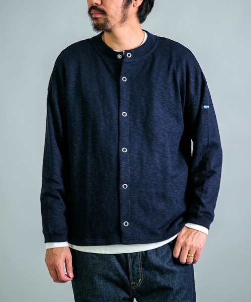 Tieasy] te002 ORIGINAL SNAP CARDIGAN / オリジナルスナップ