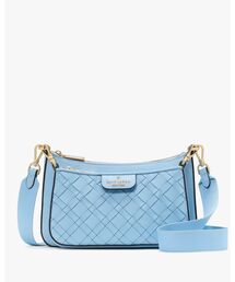 kate spade new york ショルダーバッグ 青 0134625E0028 Kate Spade New York Bleecker Autumn Paisley Pop Medium