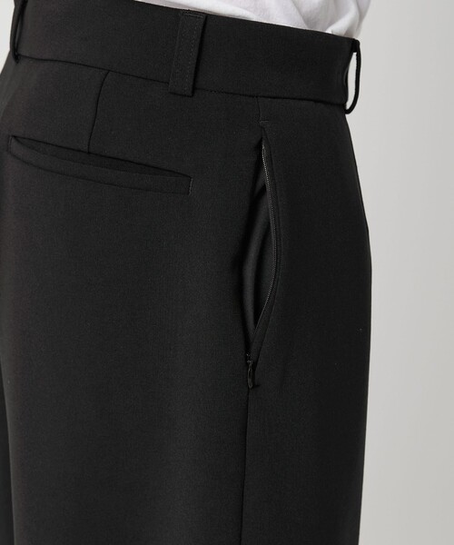 BEAUTY&YOUTH UNITED ARROWS（ビューティーアンドユースユナイテッドアローズ）の「DUAL PACK 2.0 ワイド オフィサーパンツ NO.10 セットアップ対応 ウォッシャブル マルチ機能（その他パンツ・メンズ・ダークグレー/ブラック・S/M/L/XL）」の17枚目の写真