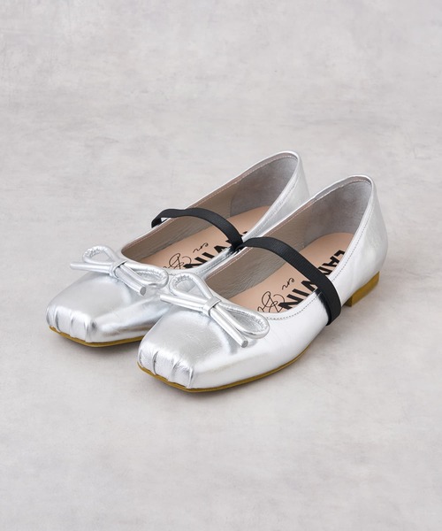 ともさま専用LANVIN パンプス　バレエシューズ セール】レザーリボンバレエシューズ（バレエシューズ）｜LANVIN en