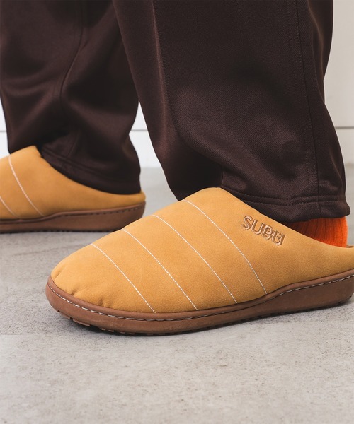 ビームスの百名品】【別注】SUBU / フェイク ヌバック サンダル