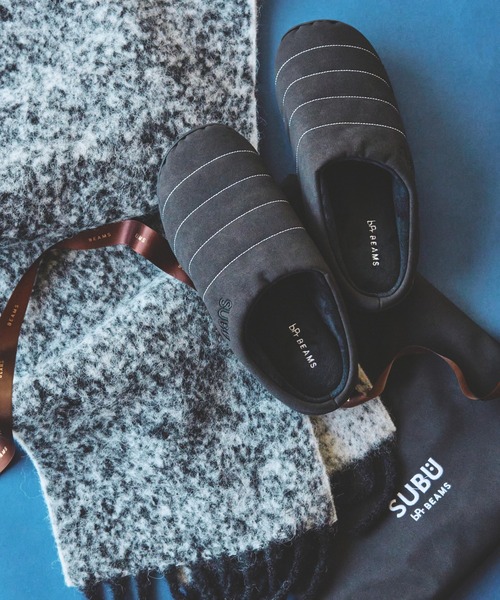 ビームスの百名品】【別注】SUBU / フェイク ヌバック サンダル