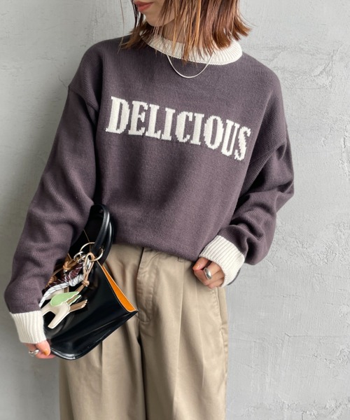 YARN ✴︎ ニット　WATSON シャドー ストライプ ニット プルオーバー