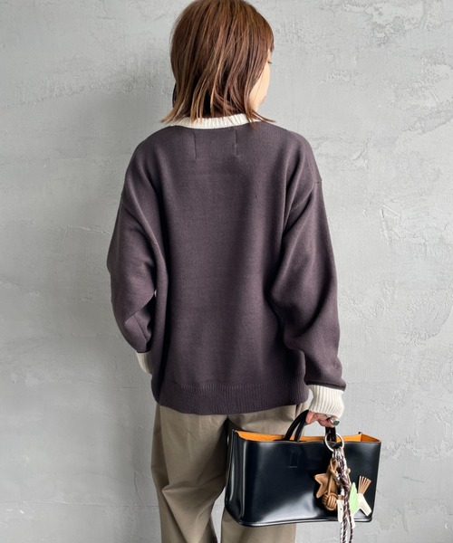 LOGAN Knitting Mills/ローガン ニッティング ミルズ] 別注 クルー