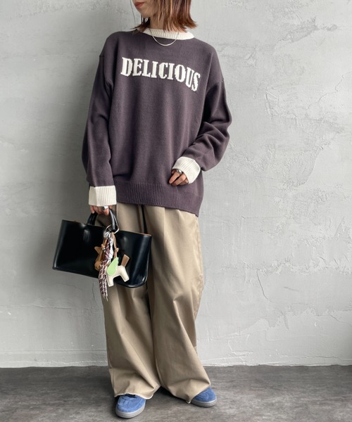 LOGAN Knitting Mills/ローガン ニッティング ミルズ] 別注 クルー