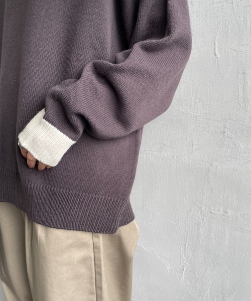 LOGAN Knitting Mills/ローガン ニッティング ミルズ] 別注 クルー