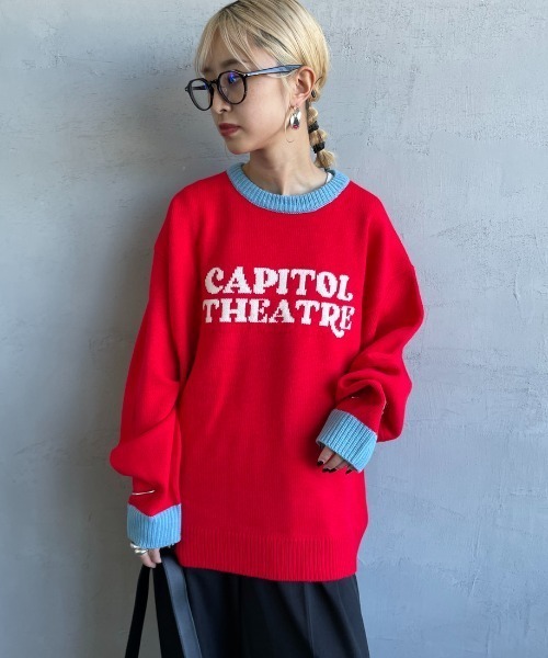 LEE/別注 ジャガードロゴニット｜Daytona Park(FREAK'S STORE公式通販