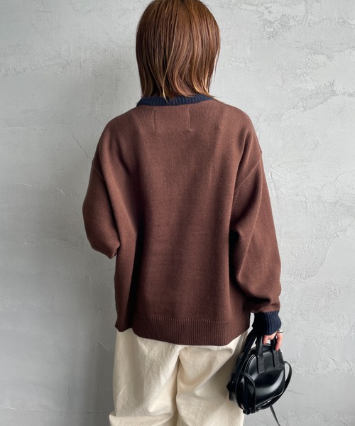 LOGAN Knitting Mills/ローガン ニッティング ミルズ] 別注 クルー