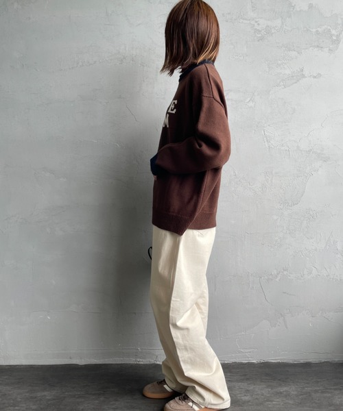 LOGAN Knitting Mills/ローガン ニッティング ミルズ] 別注 クルー