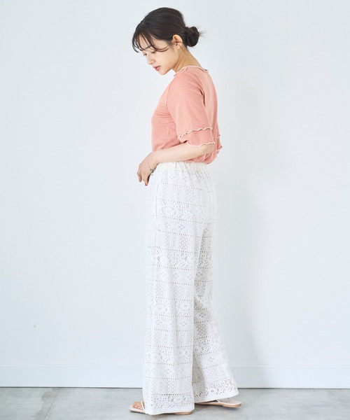 あっちゃんマチャット machatt クロシェ レース パンツ 中古・古着通販】machatt (マチャット) カットワークレース