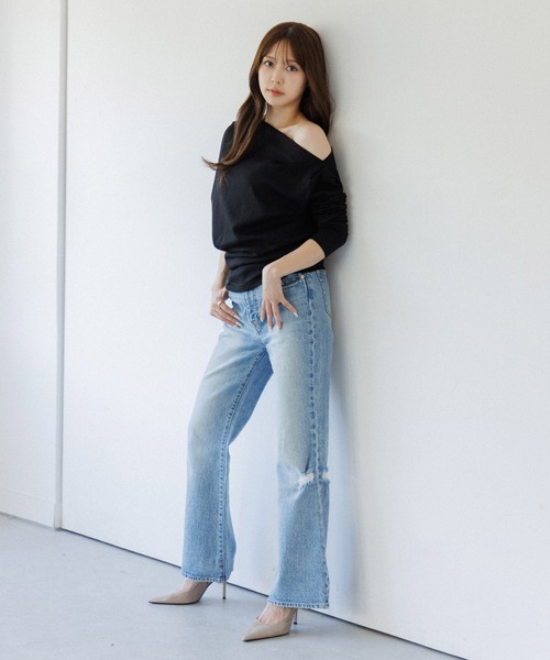 3way drape tops（3ウェイドレープトップス）（Tシャツ/カットソー