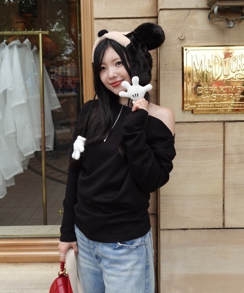 SENEE（セニー）の「3way drape tops（3ウェイドレープトップス）（T