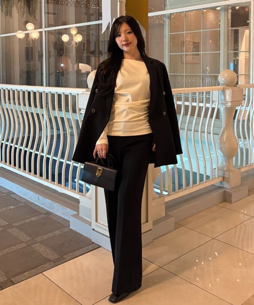 3way drape tops（3ウェイドレープトップス）（Tシャツ/カットソー