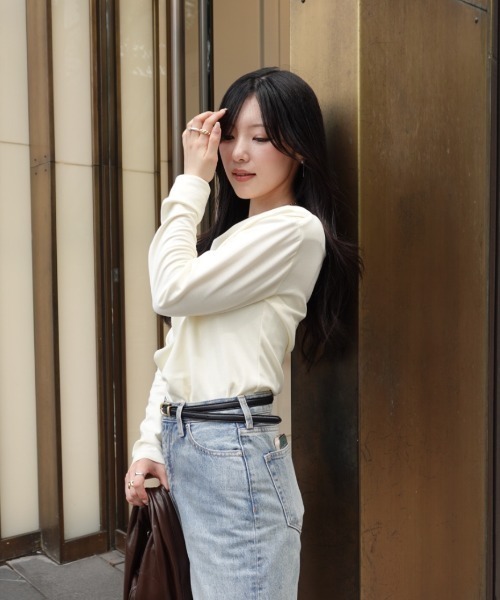 3way drape tops（3ウェイドレープトップス）（Tシャツ/カットソー